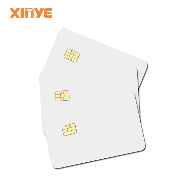Popular RFID contact IC cards ID chip PVC blank smart card for School Access Control Member Identity Security