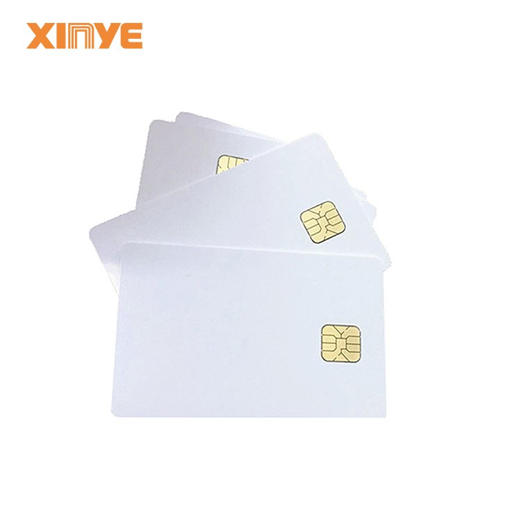 Popular RFID contact IC cards ID chip PVC blank smart card for School Access Control Member Identity Security