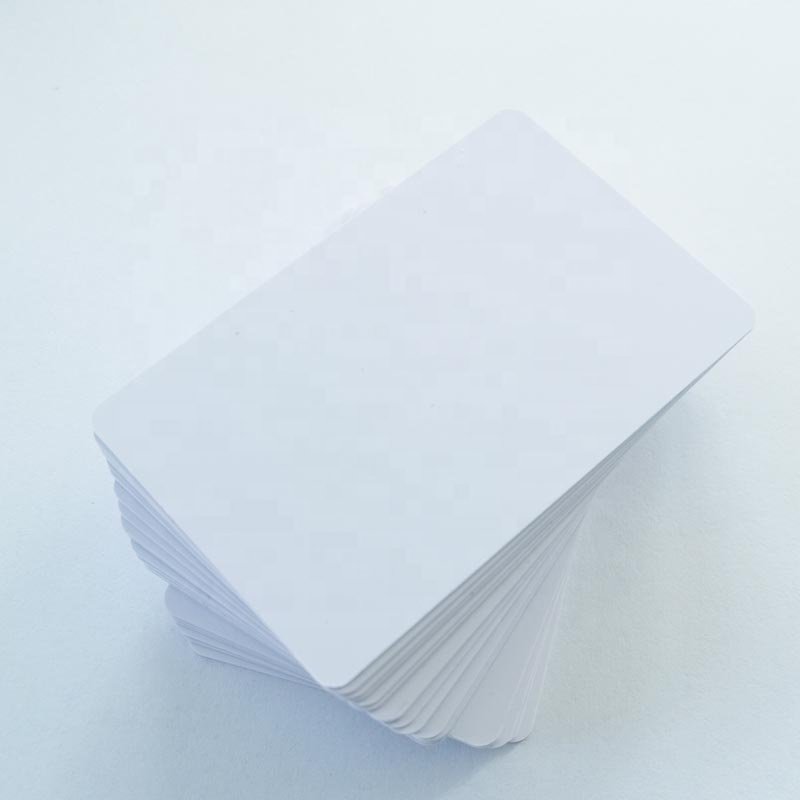 13.56MHz RFID Chip Inkjet PVC White Access Control Card Printable and Programmable for Inkjet Printers