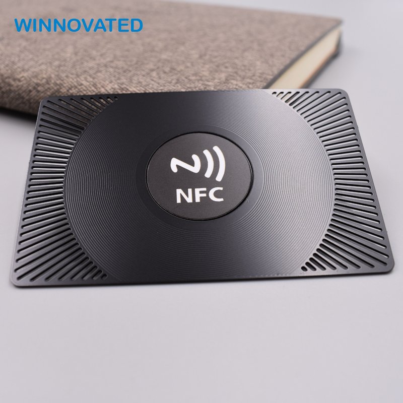 Customized RFID Access Control Card Printable Programming Metal NFC Business Card
