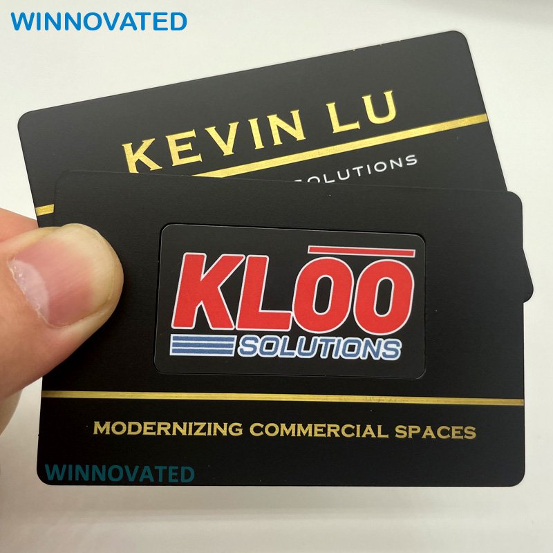 Customized RFID Access Control Card Printable Programming Metal NFC Business Card
