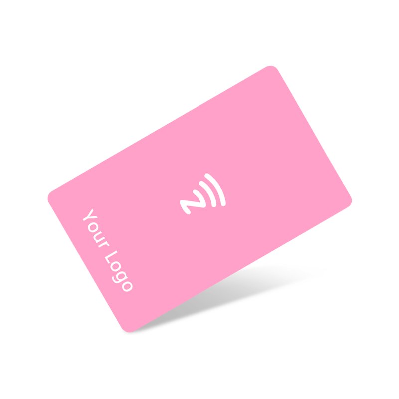 Programable contact PVC business carte 13.56MHZ tarjetas blank custom printed NFC 215 chip card