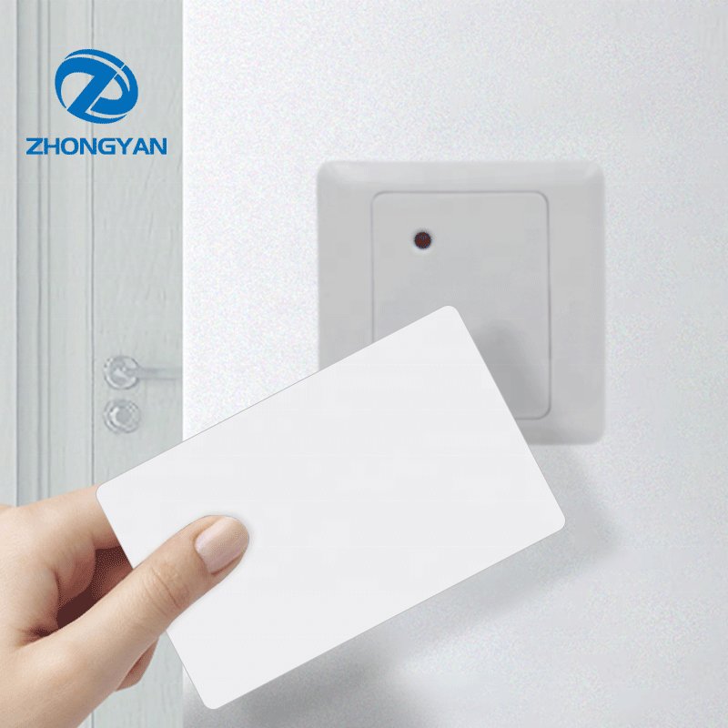 High Quality Contactless 13.56Mhz PVC Blank Card Door Access Control RFID Smart NFC Card