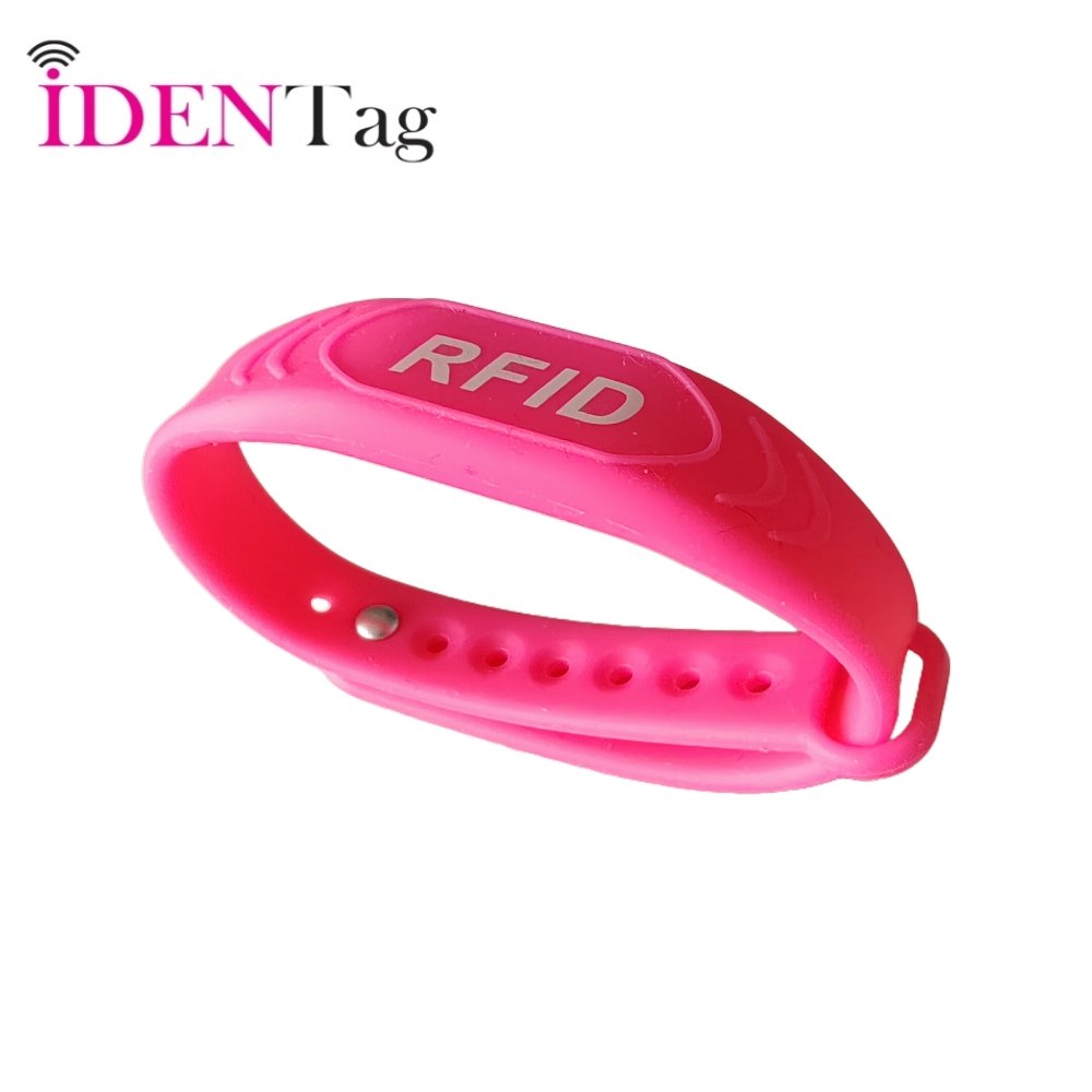Customize Rfid Silicon Wristband ID Card Chip Waterproof Nfc Bracelet IC Watch Bracelet Rfid Wristband