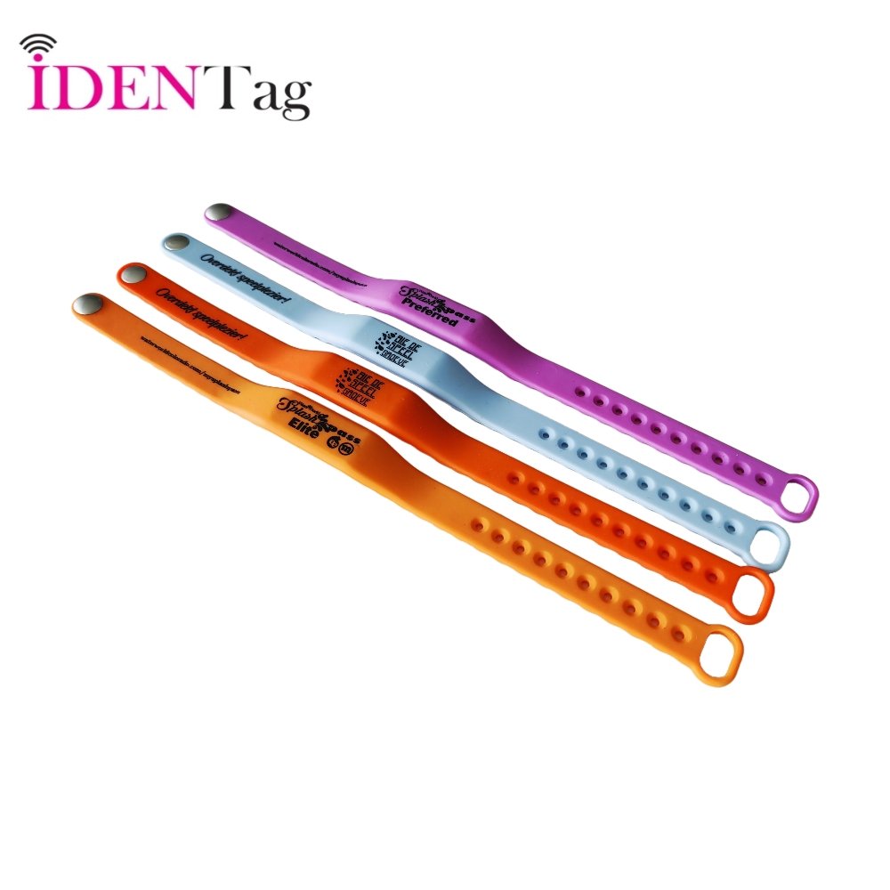 Customize Rfid Silicon Wristband ID Card Chip Waterproof Nfc Bracelet IC Watch Bracelet Rfid Wristband