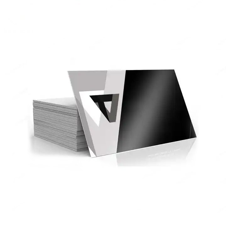 Contactless NFC Mirror Gold Metal Business Cards Customized Matte Metal NFC Card With 213 215 216 Chip