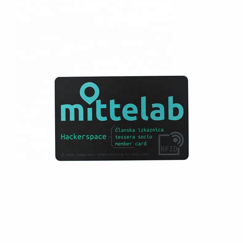 widely use PVC Access Control business dual purpose social media card