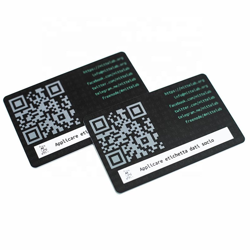 widely use PVC Access Control business dual purpose social media card