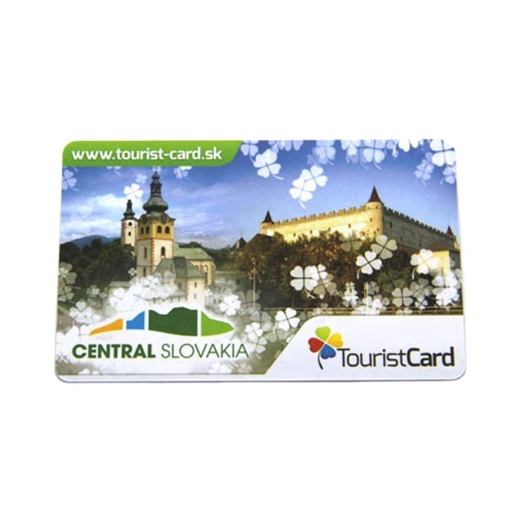 Custom Logo RFID Printed Smart Card URL Website Link Programmable NFC PVC Card for Company Business Card