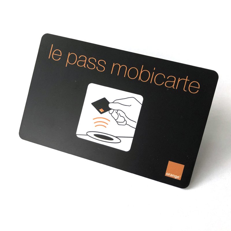 Custom Logo RFID Printed Smart Card URL Website Link Programmable NFC PVC Card for Company Business Card