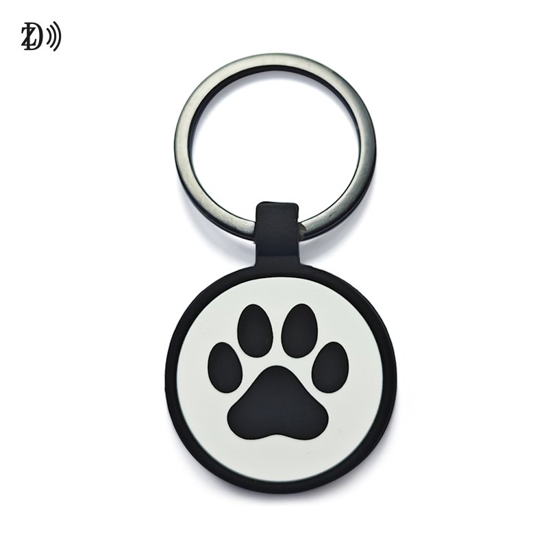 Customized Printing QR Code 13.56Mhz NTAG213 NTAG215 NTAG216 RFID Silicone Pet Tag