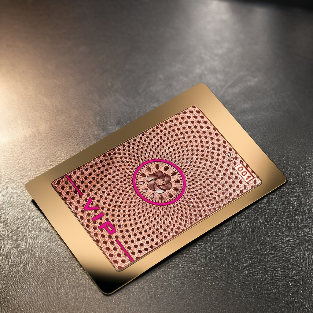 Personalized Brushed Steel Business Access Control Card VIP Membership Identity Card