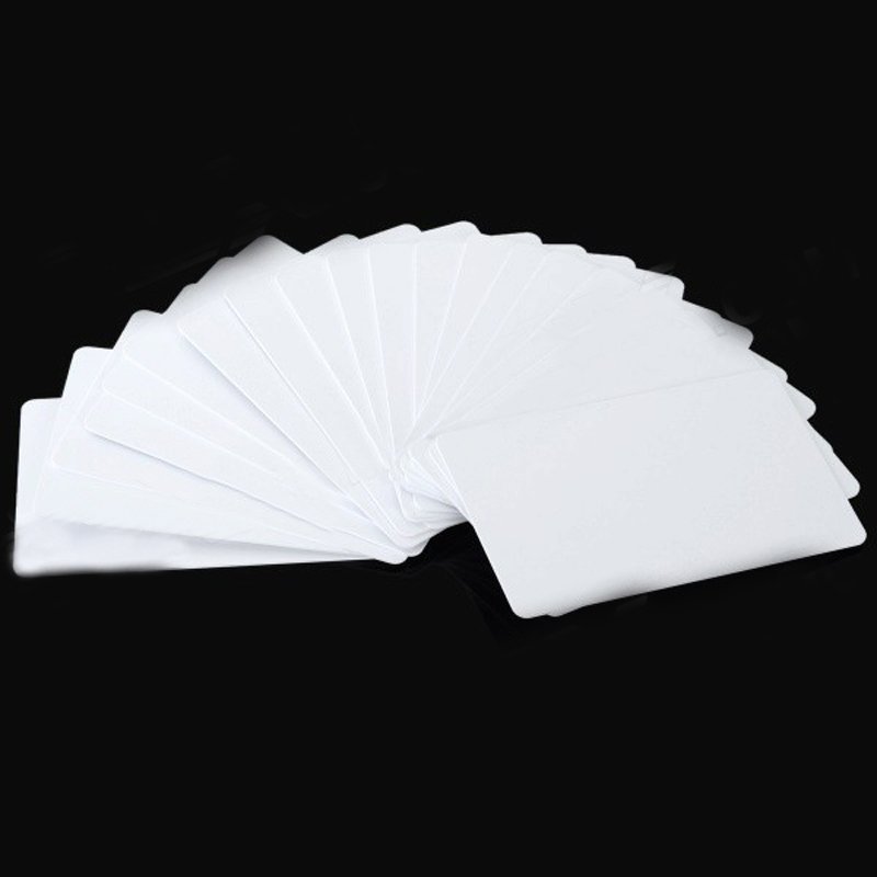 100pcs 13.56MHz UID Clone Replicable White Card Changeable Smart Card Duplicator Replicable IC card