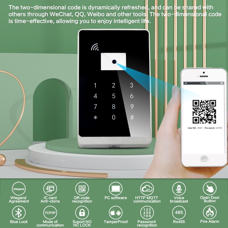 Door Access Control Card Reader 13.56mhz and 125khz Rfid Reader Rfid Module For NFC Contactless Card Reader