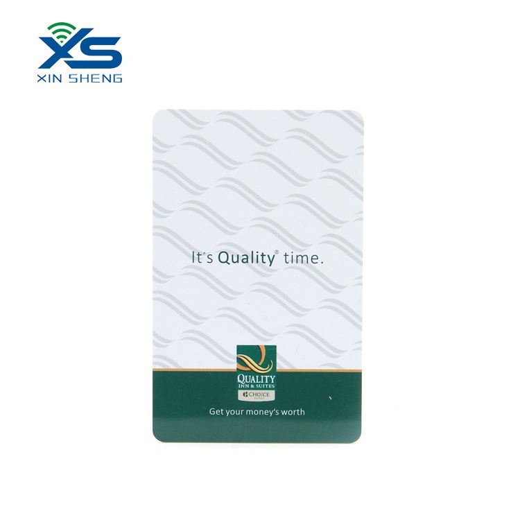 Customized Encrypted Smart NFC Key Card 13.56Mhz Access Control PVC RFID Hotel Key Card