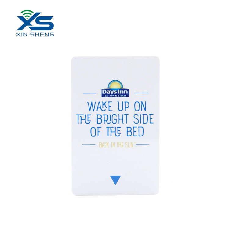 Customized Encrypted Smart NFC Key Card 13.56Mhz Access Control PVC RFID Hotel Key Card