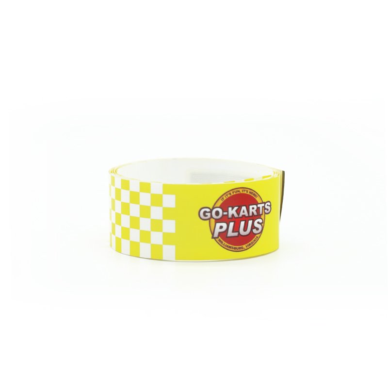 HF RFID custom design printing disposable wristband 13.56MHz RFID NFC paper wristbands for party event