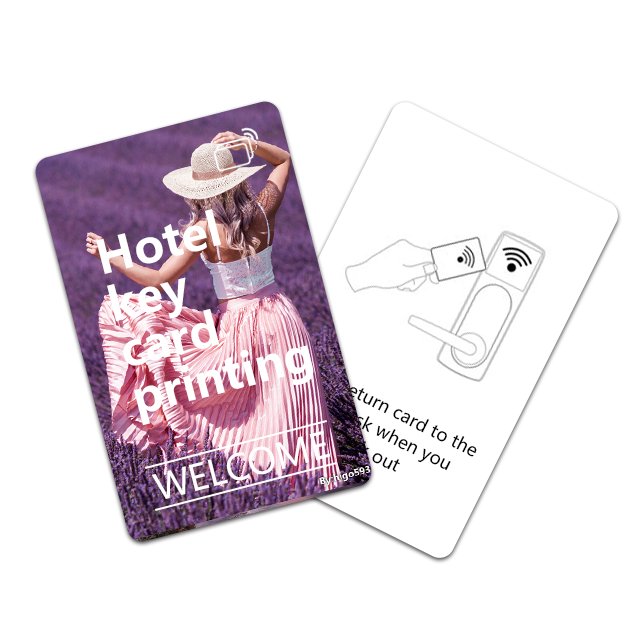 Wholesale pvc 13.56MHz contactless rfid card FM11RF08 smart Hotel card manufacturers