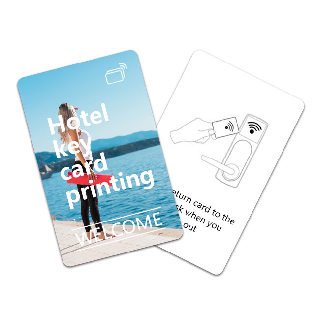 Wholesale pvc 13.56MHz contactless rfid card FM11RF08 smart Hotel card manufacturers