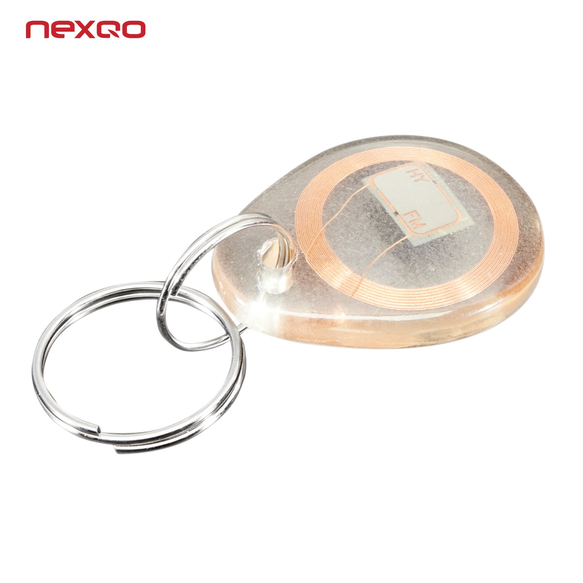 2024 Cheap RFID Tag 125KHz NFC Keychain Keyfob Rewritable RFID Key Card Proximity Key Fobs for Access Control System