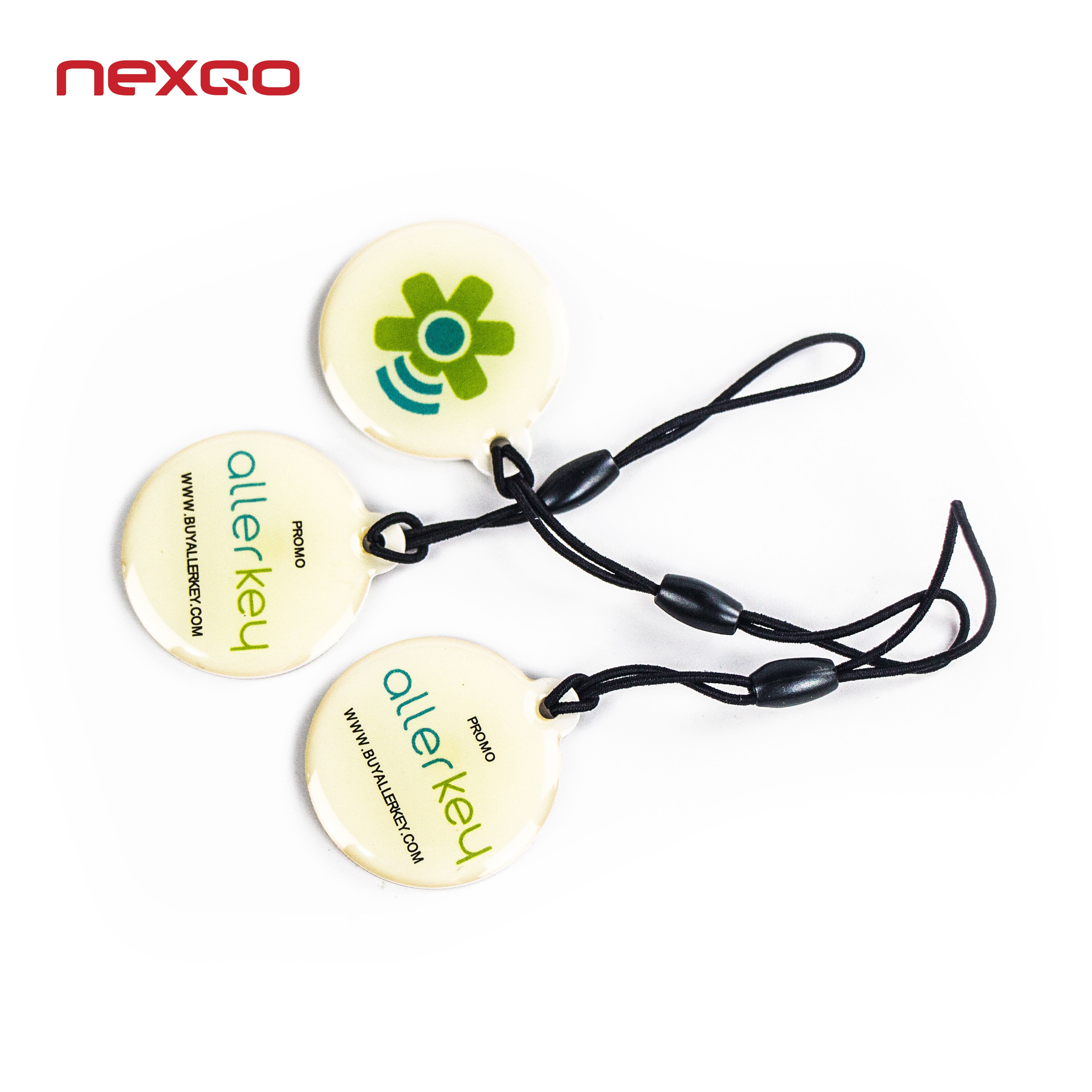 2024 Cheap RFID Tag 125KHz NFC Keychain Keyfob Rewritable RFID Key Card Proximity Key Fobs for Access Control System