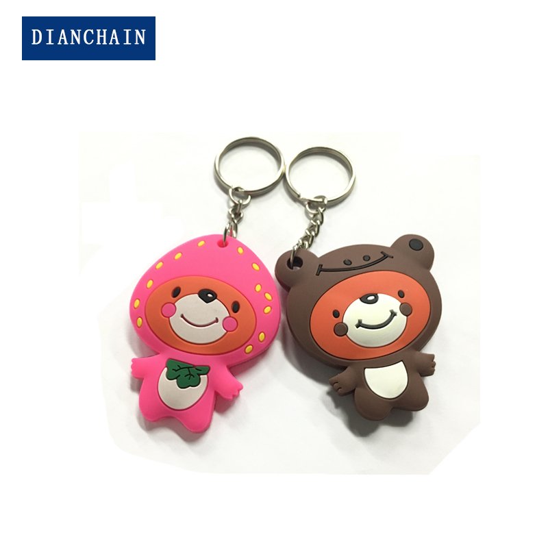 Cute Cartoon Silicone Programmable Access Card Nfc Rfid Key fob Tag