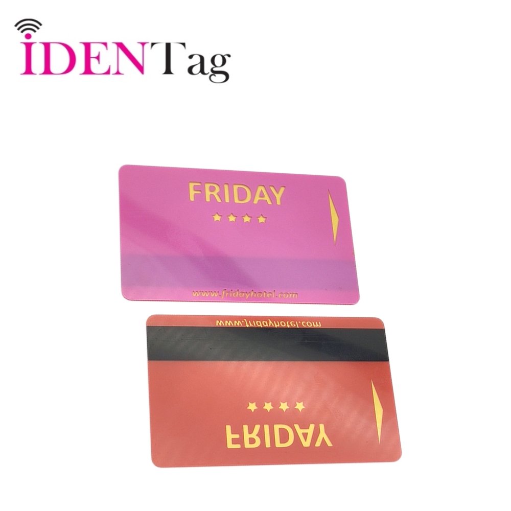 Personalized Custom Full Black Matte Finish Social Media RFID Smart PVC Digital NFC PVC Plastic Business Card