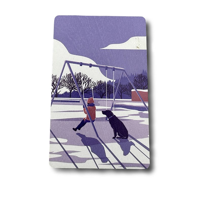 Standard Size Printing Wood NFC Card