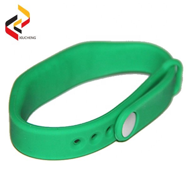 RFID Silicone NFC Memorial Wristband Bracelets RFID QR NFC Silicone Wristband