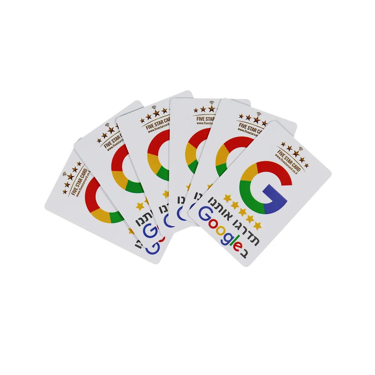 Access control card PVC nfc business card packaging printing logo google nfc review cards