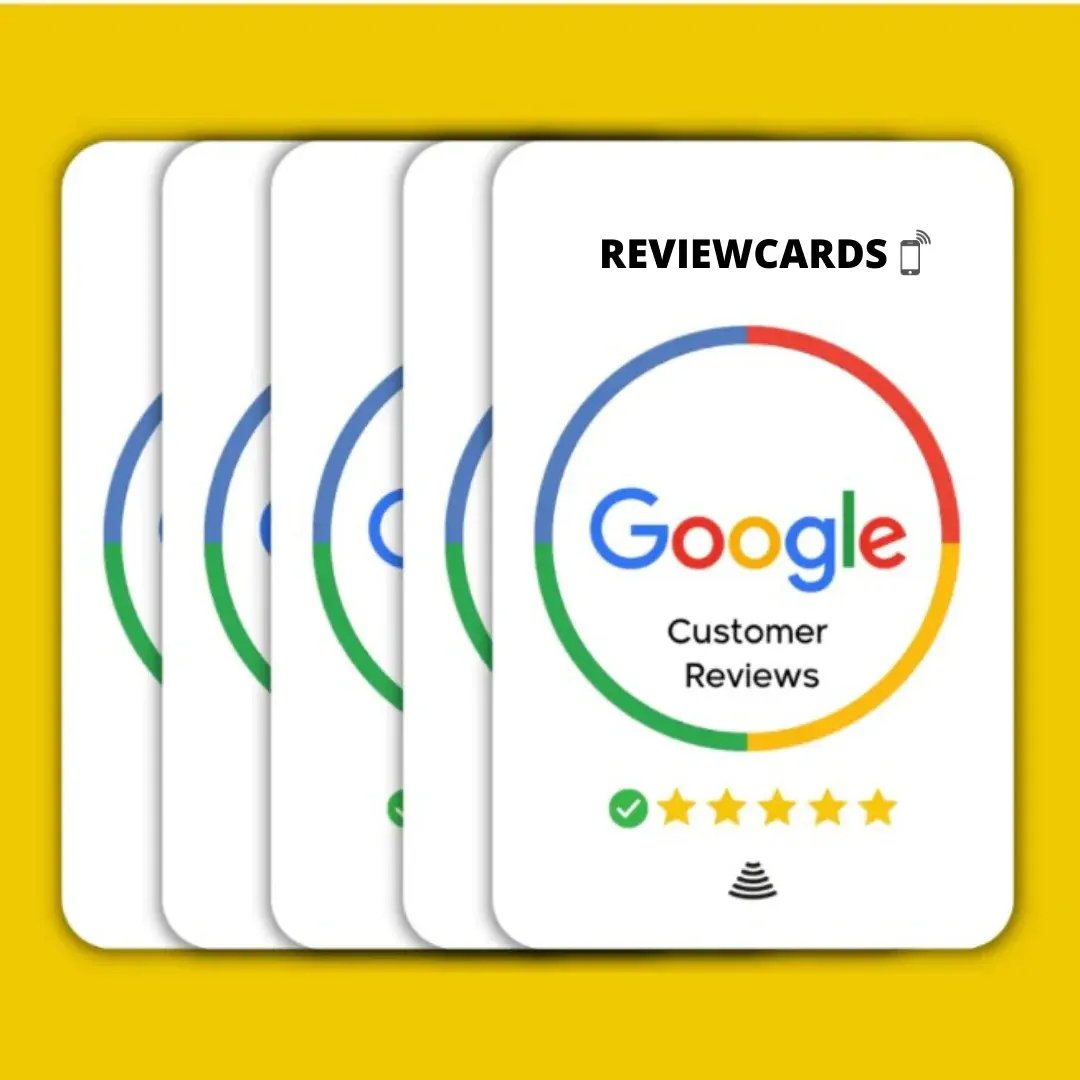 Access control card PVC nfc business card packaging printing logo google nfc review cards