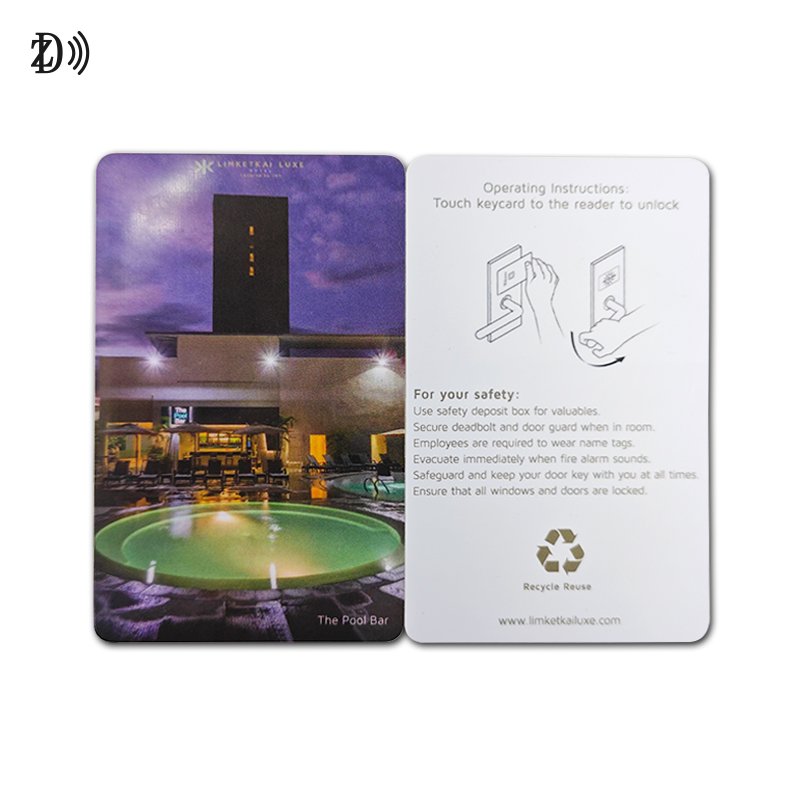Programmable and Encryptable Custom Printing NFC RFID Tag NTAG424 DNA Card