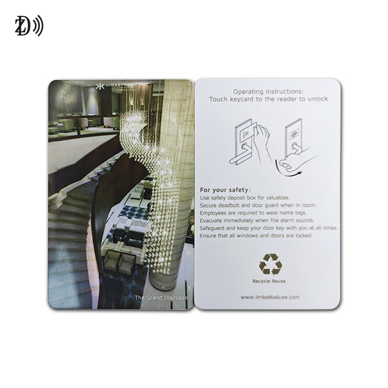 Programmable and Encryptable Custom Printing NFC RFID Tag NTAG424 DNA Card