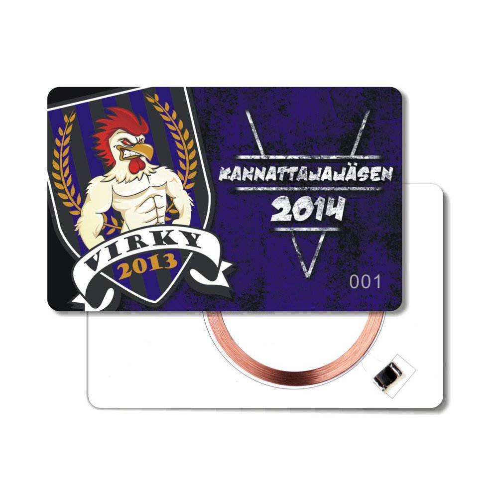 Custom Both Size Printed Smart Card 125khz T5577 Hotel Card For Access Control System