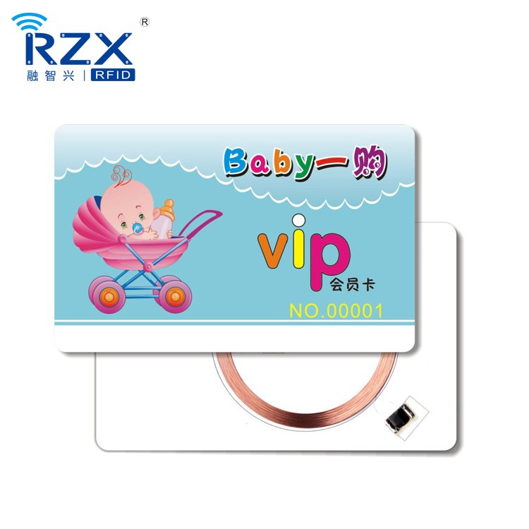 Custom Both Size Printed Smart Card 125khz T5577 Hotel Card For Access Control System