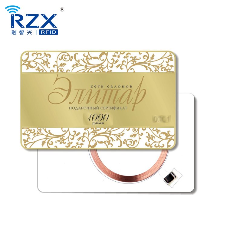 Custom Both Size Printed Smart Card 125khz T5577 Hotel Card For Access Control System