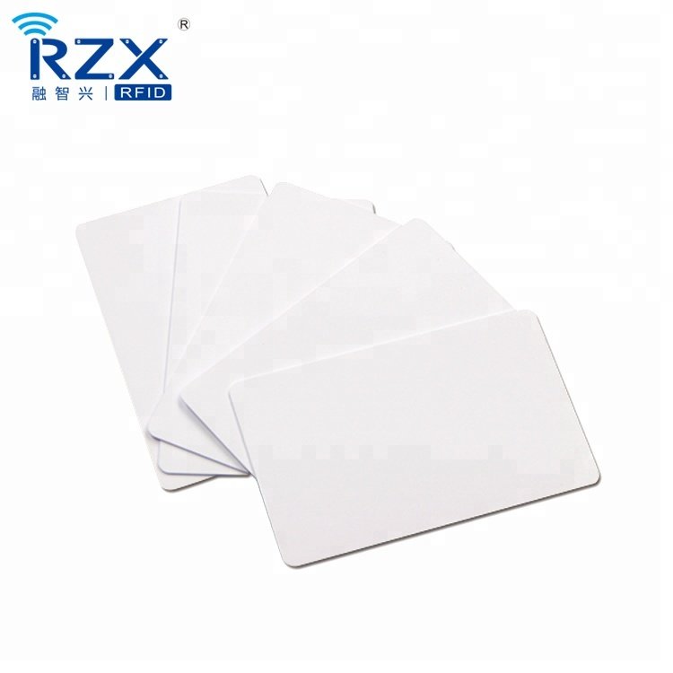 13.56MHz 144Byte PVC Cards NTAG 213 Smart Chip Blank White Printable RFID NFC Card for Business Social Media