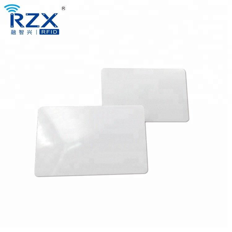 13.56MHz 144Byte PVC Cards NTAG 213 Smart Chip Blank White Printable RFID NFC Card for Business Social Media