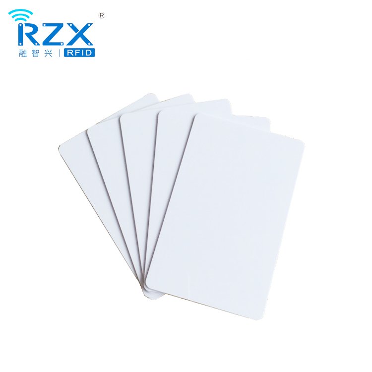 13.56MHz 144Byte PVC Cards NTAG 213 Smart Chip Blank White Printable RFID NFC Card for Business Social Media