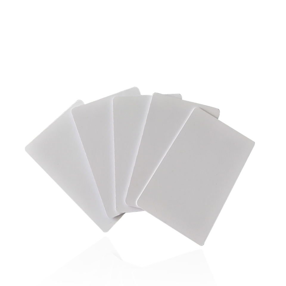 UV logo full black matt finish nfc social media card Nfc business card RFID PVC Smart Card