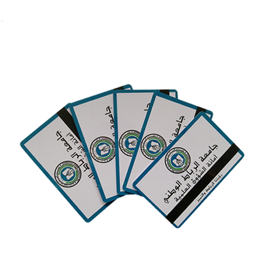 UV logo full black matt finish nfc social media card Nfc business card RFID PVC Smart Card