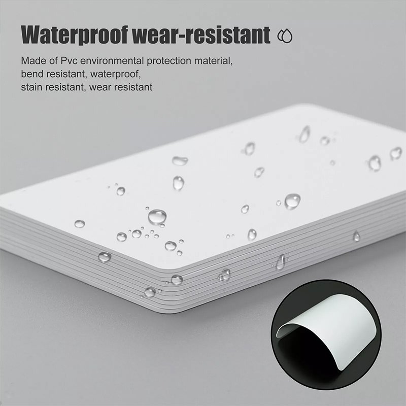 Premium Quality NTAG215 Access Control Card Waterproof Inkjet Printable PVC RFID Smart Card 13.56MHz NFC QR Code PET Mini Tag