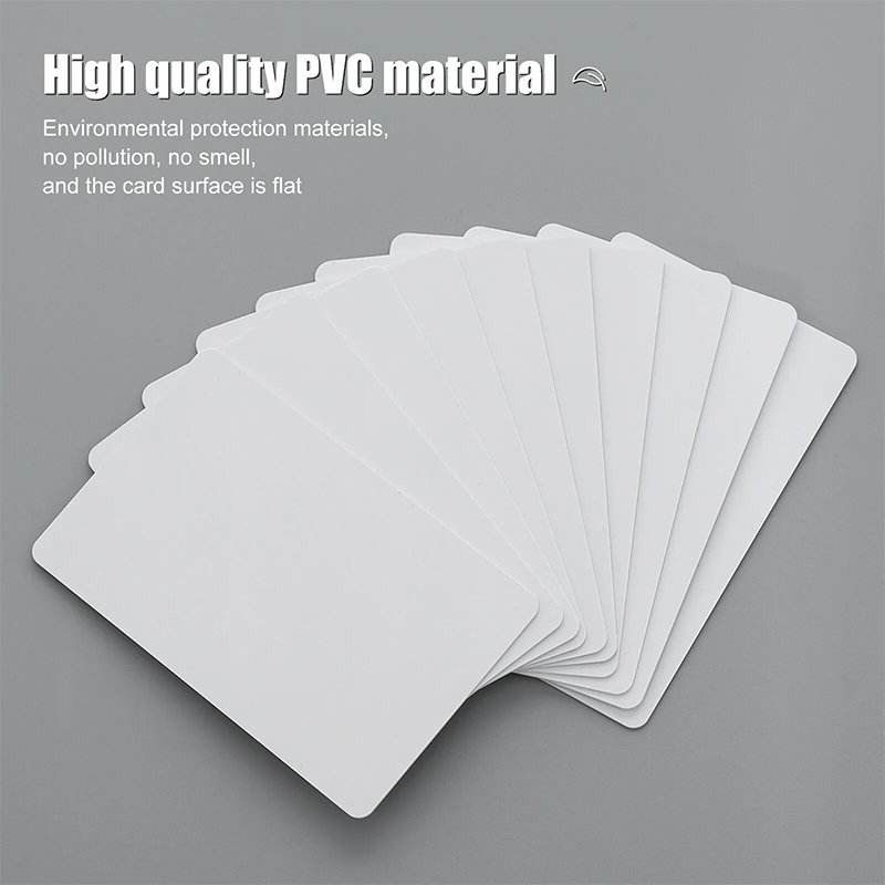 Premium Quality NTAG215 Access Control Card Waterproof Inkjet Printable PVC RFID Smart Card 13.56MHz NFC QR Code PET Mini Tag