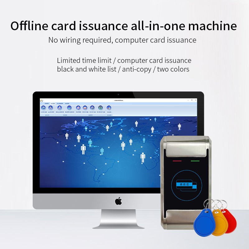 Mifare Card 13.56Mhz RFID Card Reader Remote Smart Access Control Card Reader