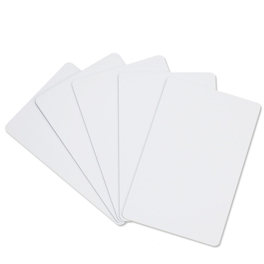 In Stock Access Control Card Contactless Printable 125khz TK4100 T5577 Mifair Classic 1k 13.56mhz RFID Blank PVC Card
