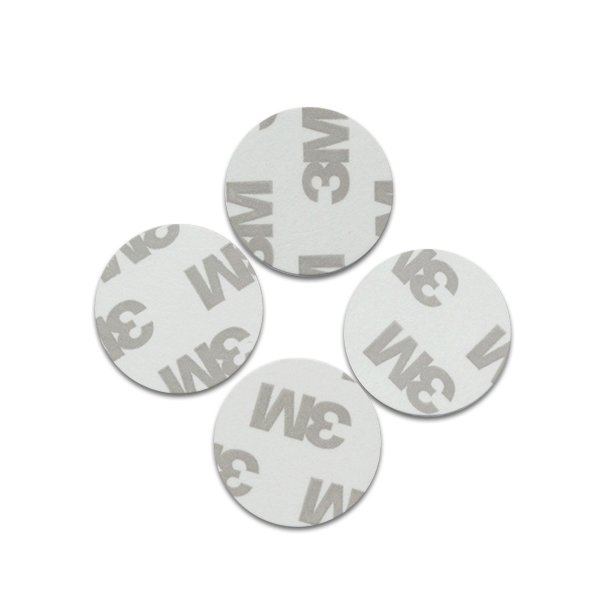 PVC RFID NFC Coin Tags Customized Size Printing 13.56MHz PVC Card NTAG213 RFID Tag