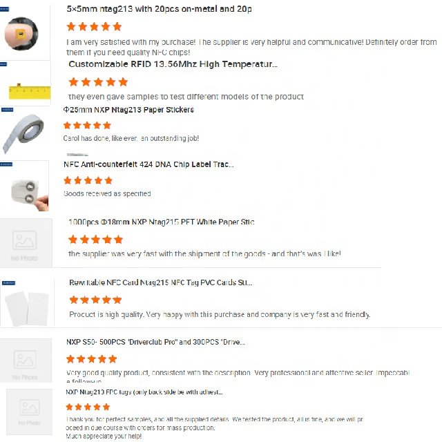 Hot sale NFC display stand menu NFC display tag for payment and ordering food on restaurant