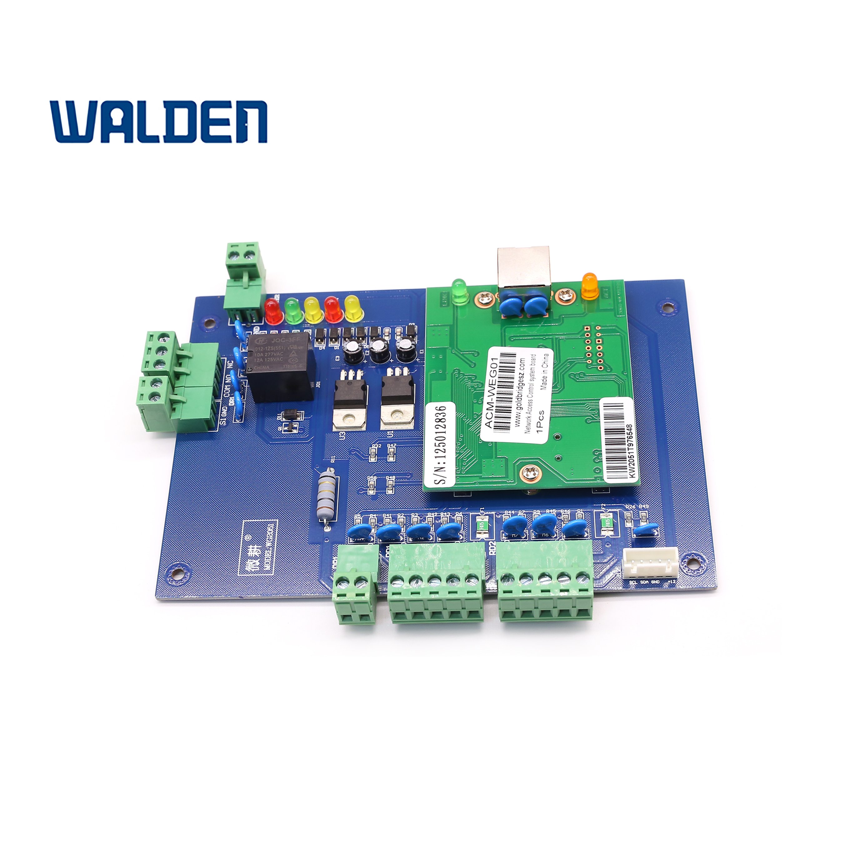 Free SDK Software Single Door TCP/IP Network Access Controller PCB Board Wiegand Gate Access Control Panel