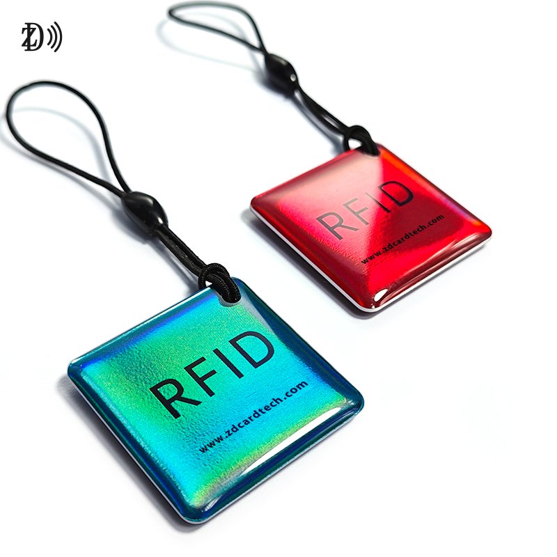 125KHZ Custom Souvenirs RFID Epoxy Gift Card T5577 RFID Access Control Tag