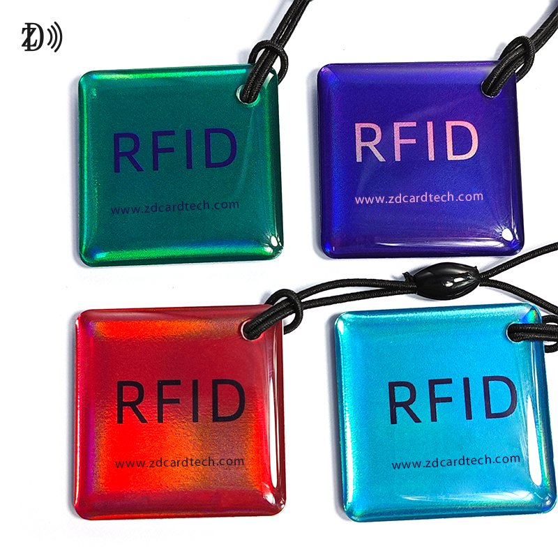 125KHZ Custom Souvenirs RFID Epoxy Gift Card T5577 RFID Access Control Tag